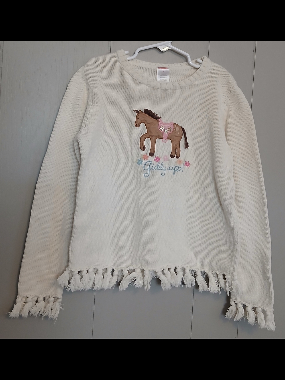 Gymboree Park City Luxe Girls Size 8 Sweater